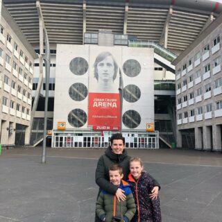 Arena, Schiphol, zandstralen in Noordwijk, warme choco en diner bij de gouden boog❣️ top dagje🥰